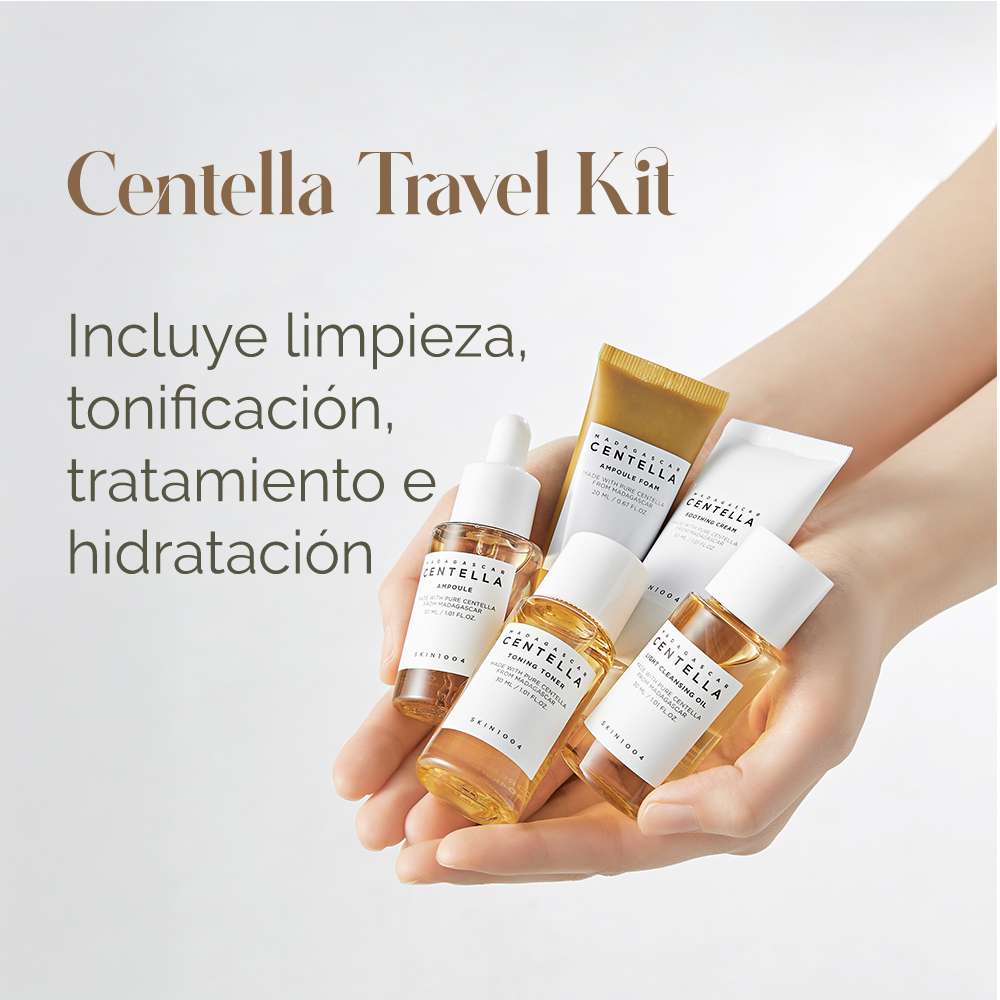 Kit Viajero Madagascar Centella x5 Productos Skin1004
