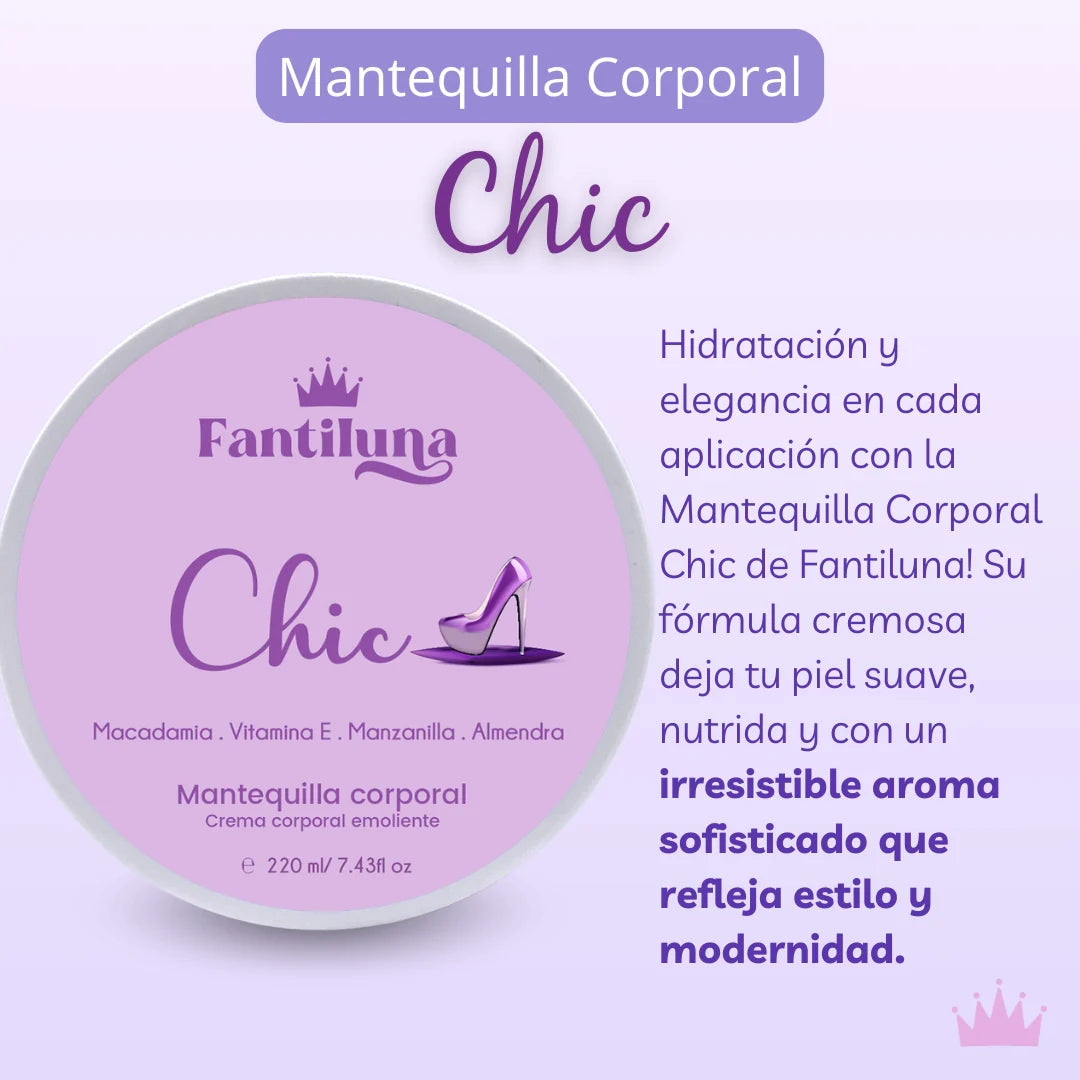 Mantequilla Corporal Fantiluna Chic