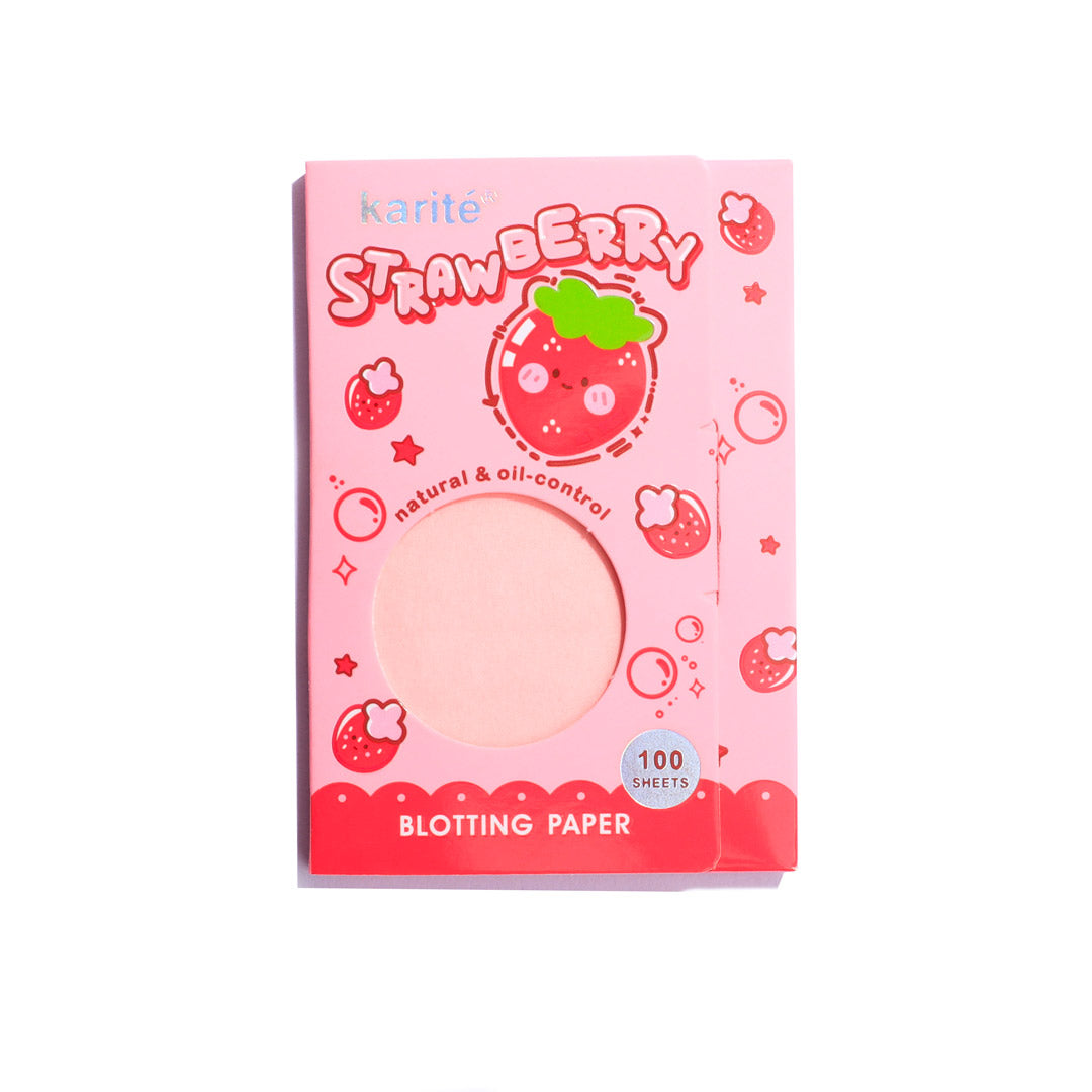 Papel Antigrasa Strawberry Karite