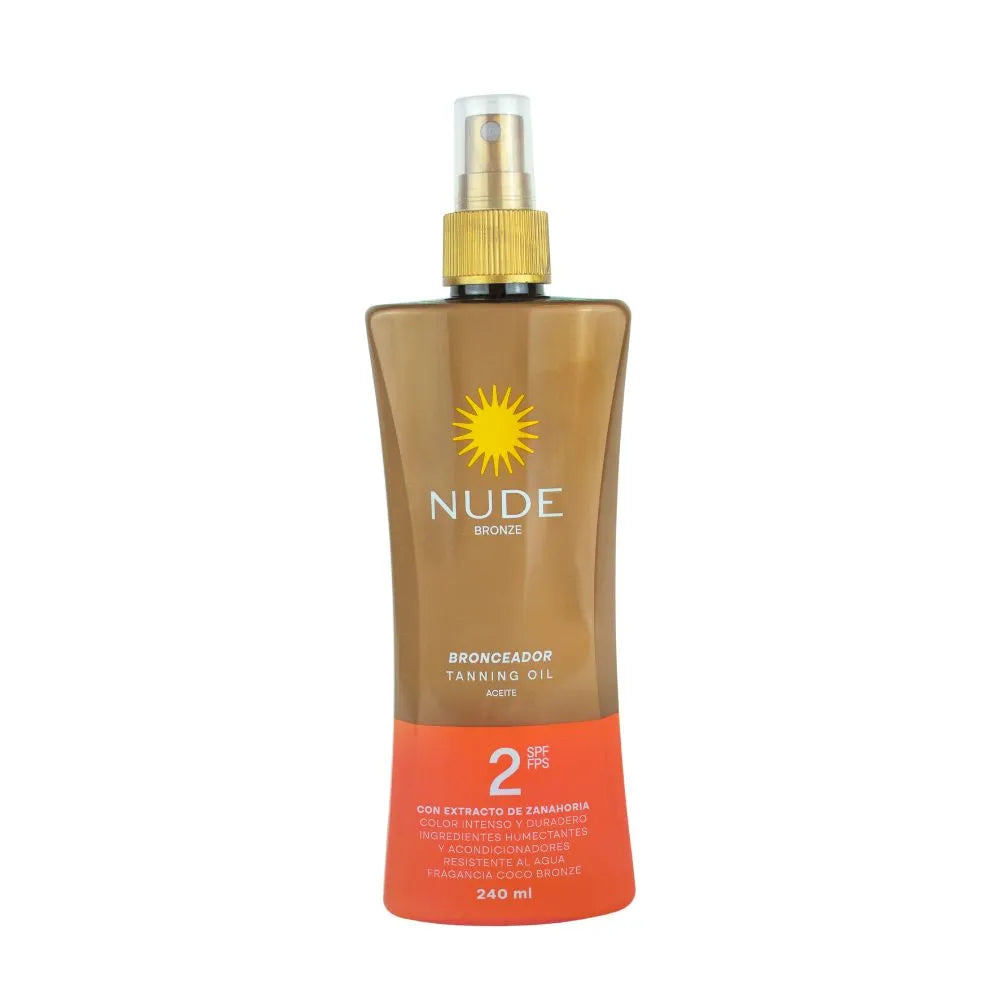 Bronceador En Aceite SPF 2 240ml  Nude