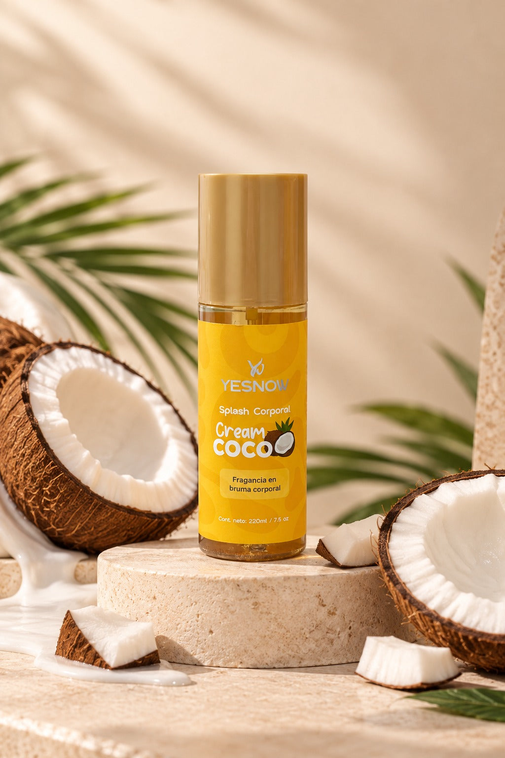 Splash Corporal Yesnow Cream Coco 220ml