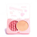 Duo de Rubor y Polvo Fijador De Maquillaje Karite