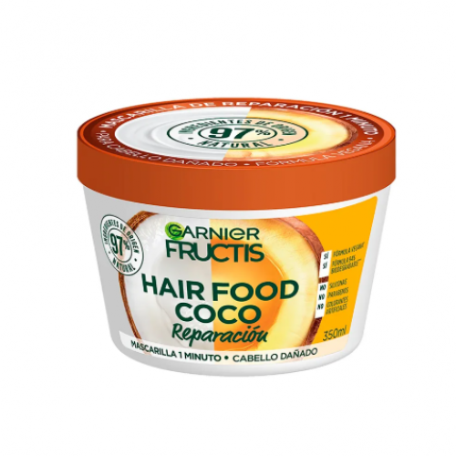 Mascarilla Fructis Hair Food Coconut Loreal *350ML*