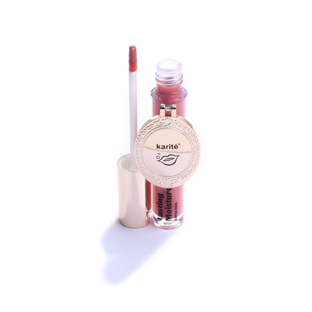 Lip Gloss Holográfico Ultra + Espejo Elegante Karitè