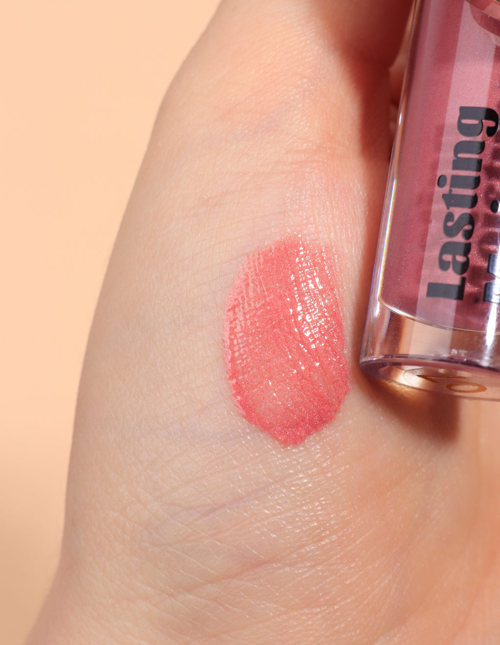 Lip Gloss Holográfico Ultra + Espejo Elegante Karitè