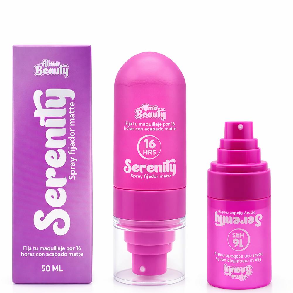 Fijador De Maquillaje Serenety 16H Alma Beauty