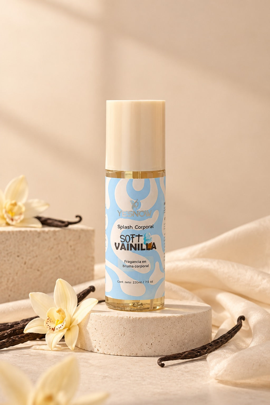 Splash Corporal Yesnow Soft Vainilla 220ml