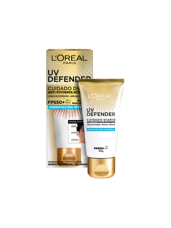 Protector Solar Loreal UV Defender FPS50 *40GR*