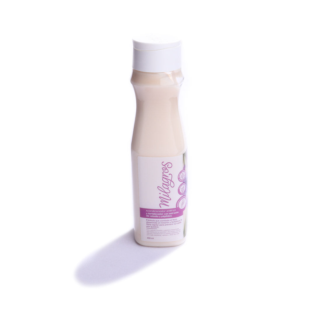 Acondicionador Antifrizz con Cebolla y Péptidos Milagros