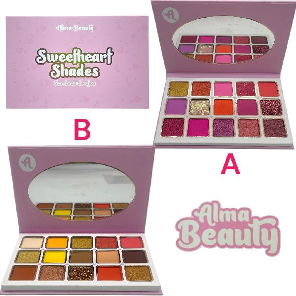 Paleta De Sombras X 15 Alma Beauty