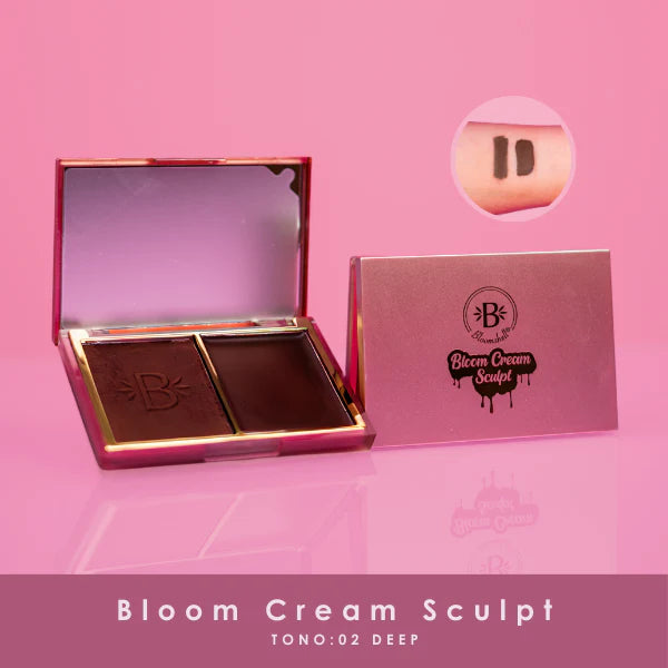 Duo Bloom Cream Sculpt Bloomshell  (Contorno y Bronzer)  Toasted