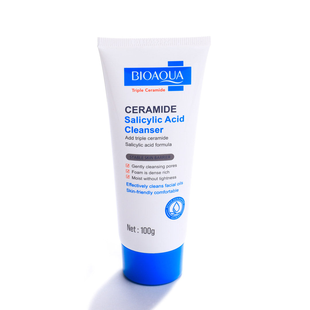 Jabon Facial Ceramidas y Acido Salicilico Bioaqua