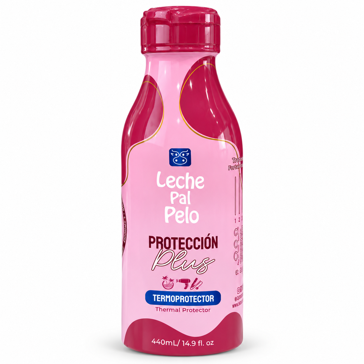Termoprotector Protección Plus 440ml Leche Pal Pelo
