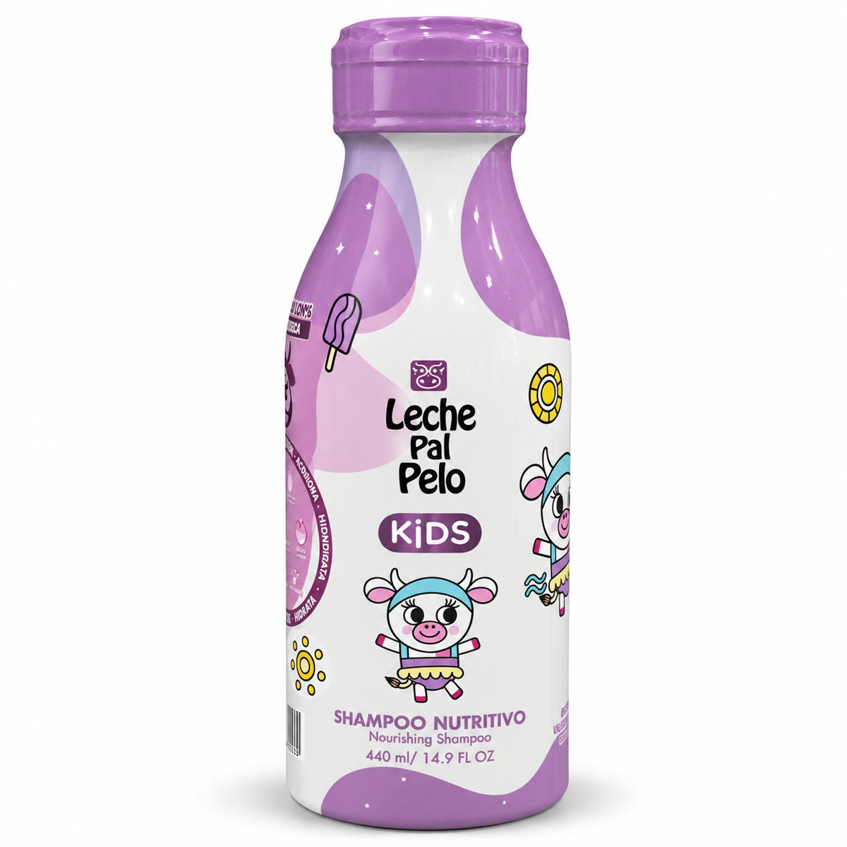 Samphoo Nutritivo Kids 440ml Leche Pal Pelo