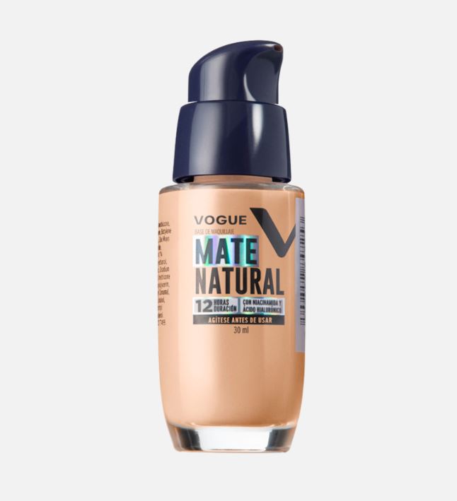 Base Liquida Matte Natural 30ml Vogue
