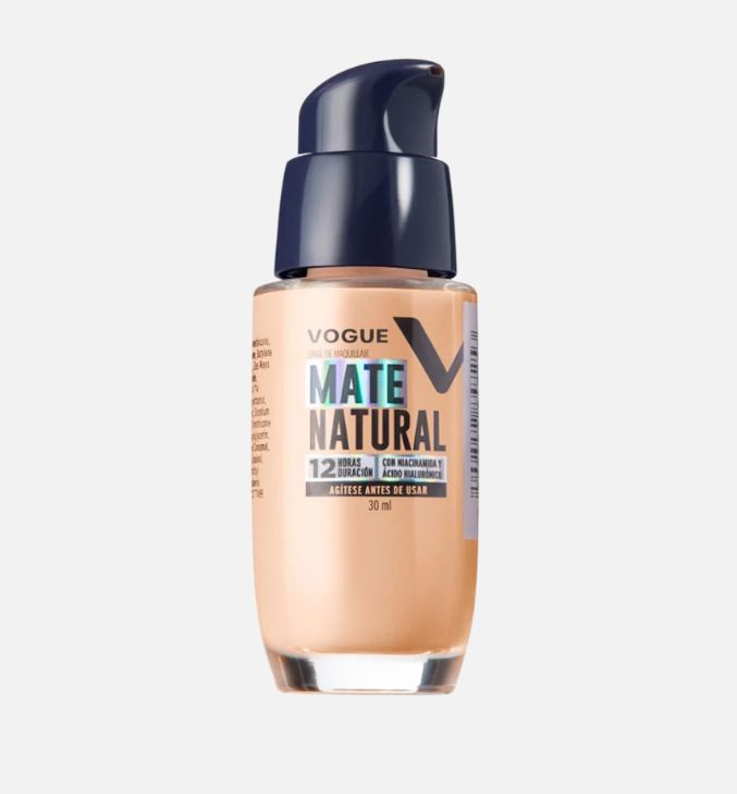 Base Liquida Matte Natural 30ml Vogue