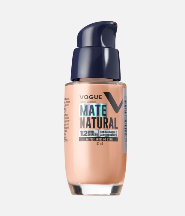 Base Liquida Matte Natural 30ml Vogue