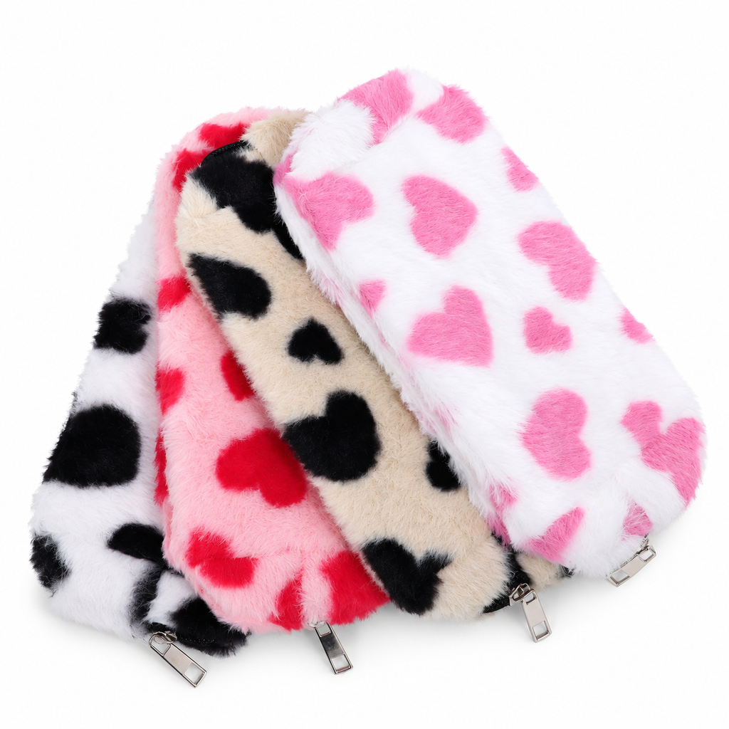 COSMETIQUERA PELUCHE CORAZONES