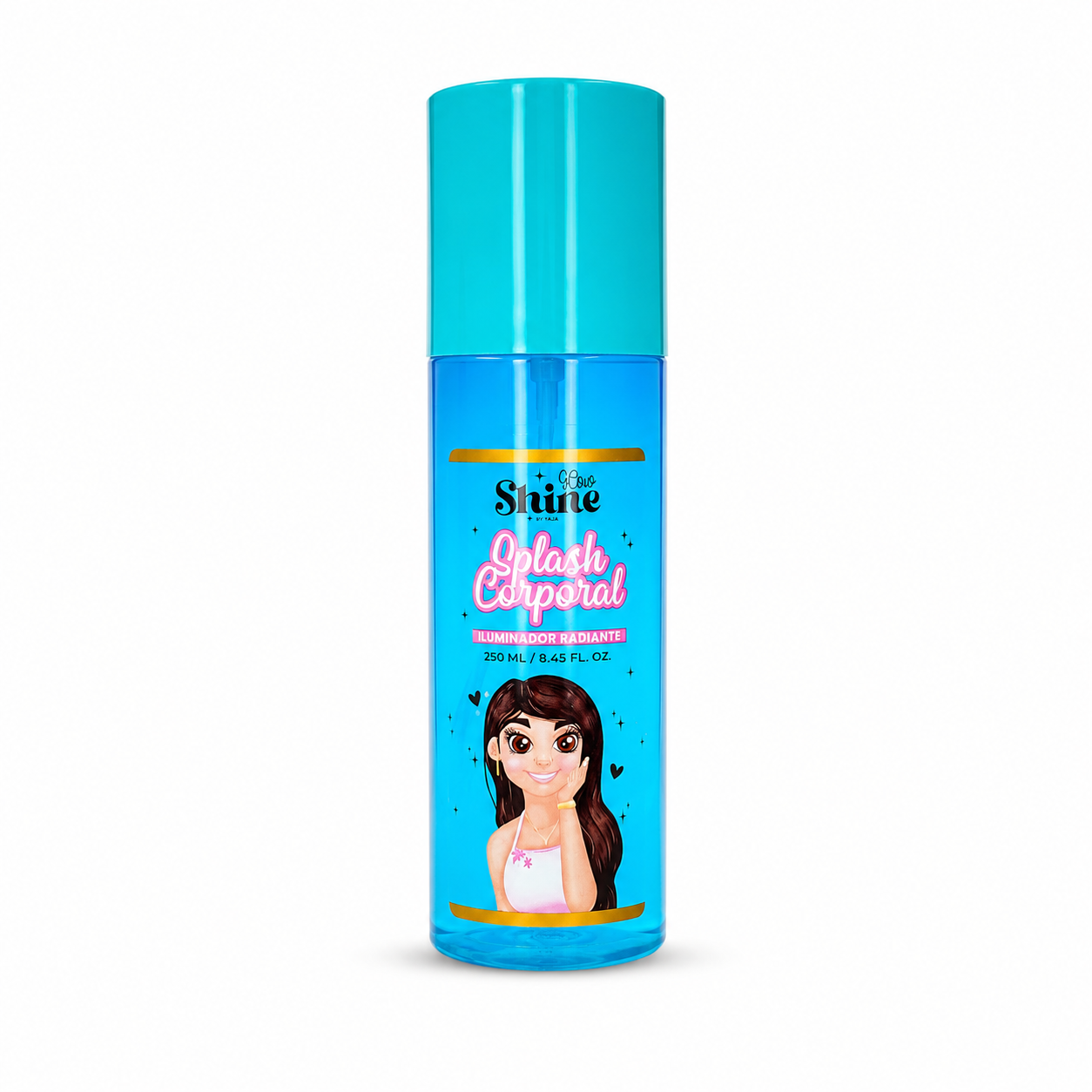 Splash Azul Glow Shine By Yaja *250ml*