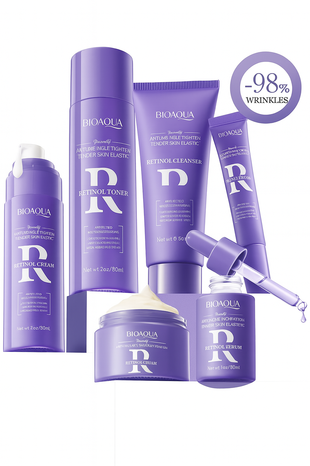 Kit Retinol Bioaqua X6 Productos