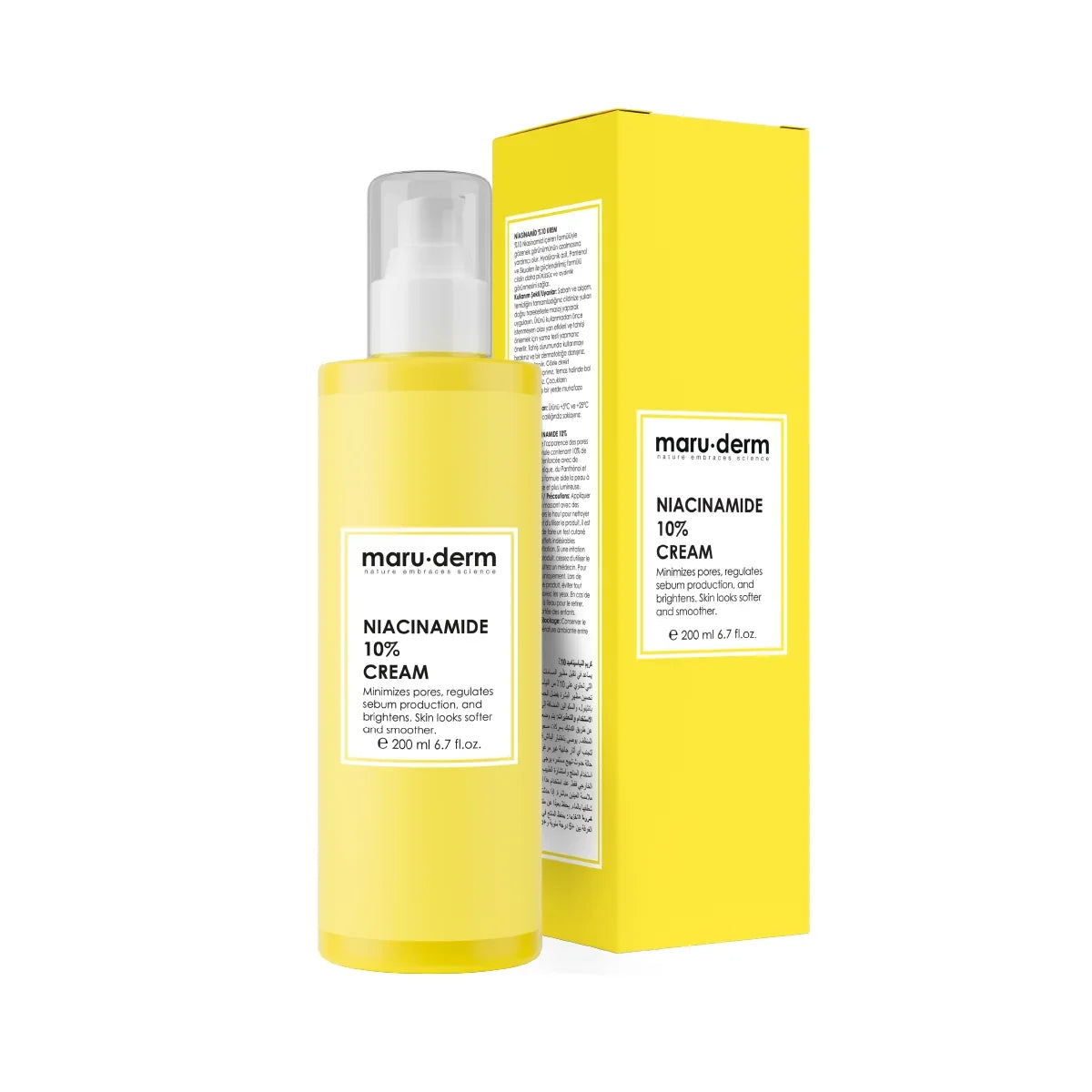 Crema De Niacinamida 10% Maru-Derm 200M
