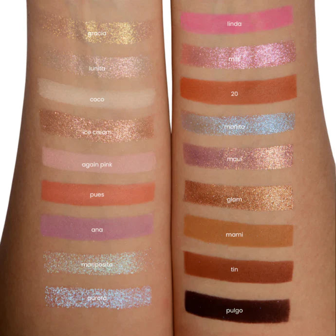 Paleta De Sombra Luna Miis Cosmetics