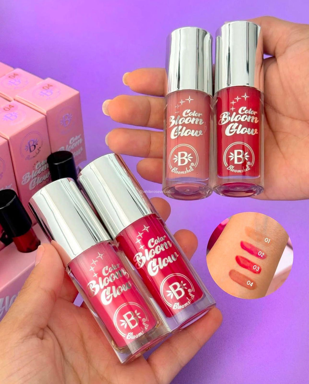 Lip Gloss Bloomshell Color Bloom Glow
