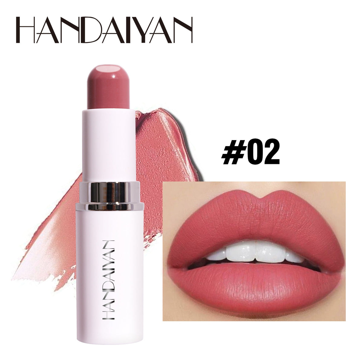 Labial Doble Capa Handaiyan Sandwich Velvet 2 en 1