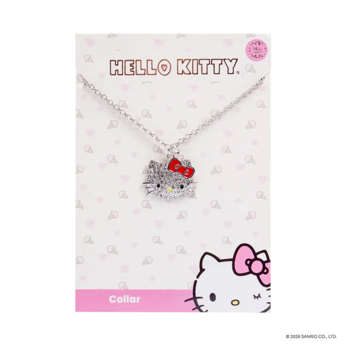 Collar Plateado Hello Kitty Miis Cosmetics