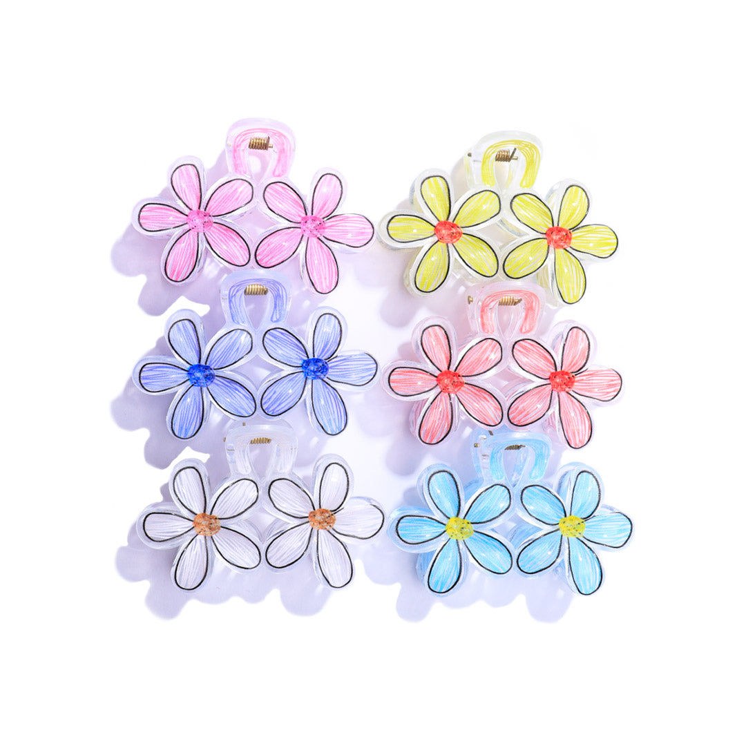 Pinza Doble Flor