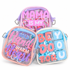 BOLSO TRANSPARENTE FRASES