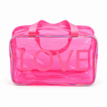 COSMETIQUERA TRANSPARENTE LOVE XL