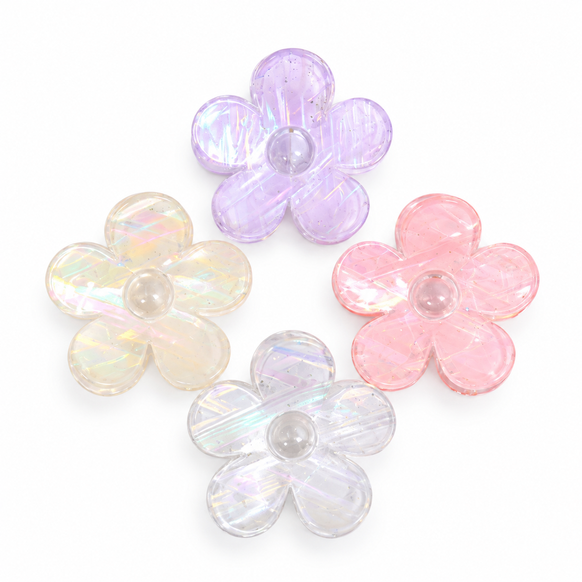 PINZA PARA CABELLO FLOR TORNASOL
