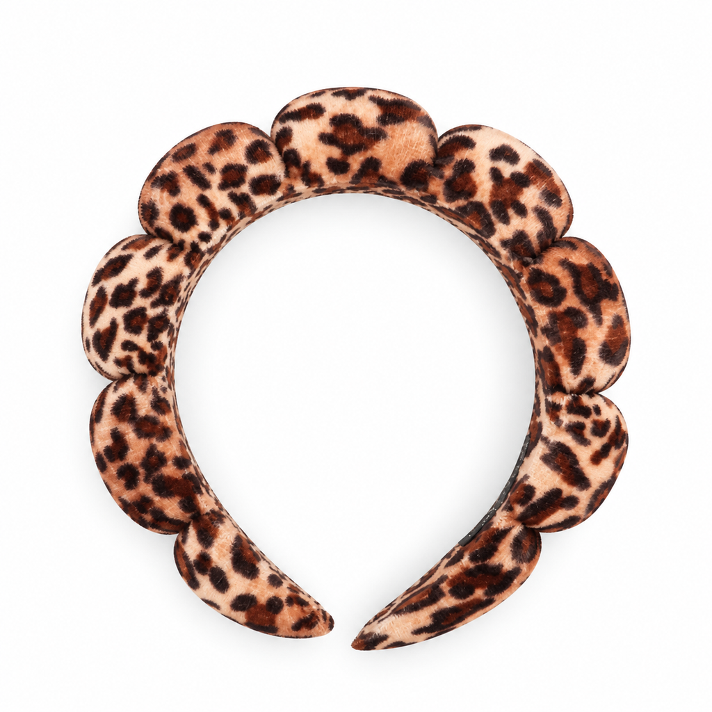 DIADEMA ACOLCHADA ESTAMPADO ANIMAL PRINT