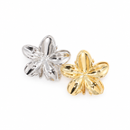 PINZA FLOR METALIZADA