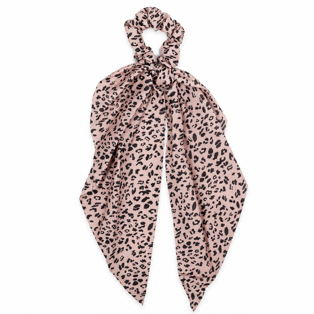 MOÑO PARA CABELLO ESTAMPADO ANIMAL PRINT