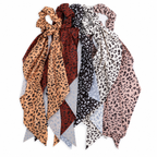 MOÑO PARA CABELLO ESTAMPADO ANIMAL PRINT