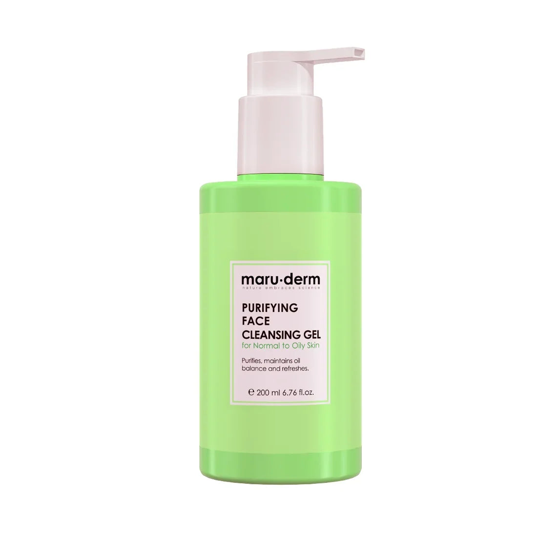 Gel Limpiador Facial Piel Normal A Grasa Maru-Derm 200ML