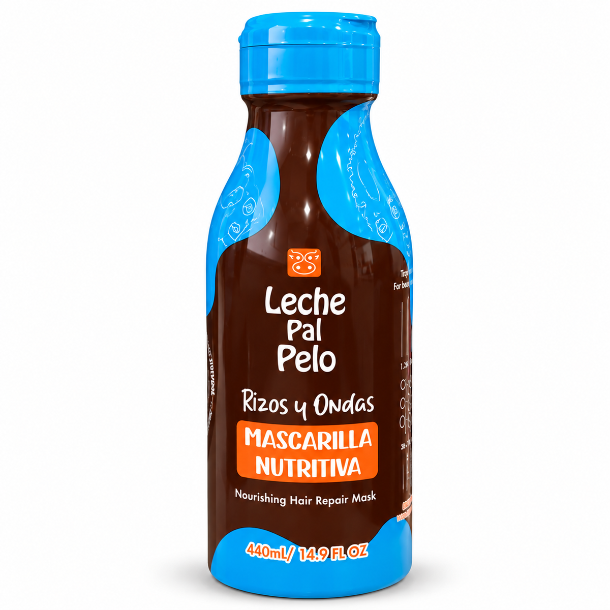 Mascarilla Nutritiva Rizos y Ondas 440ml Leche Pal Pelo