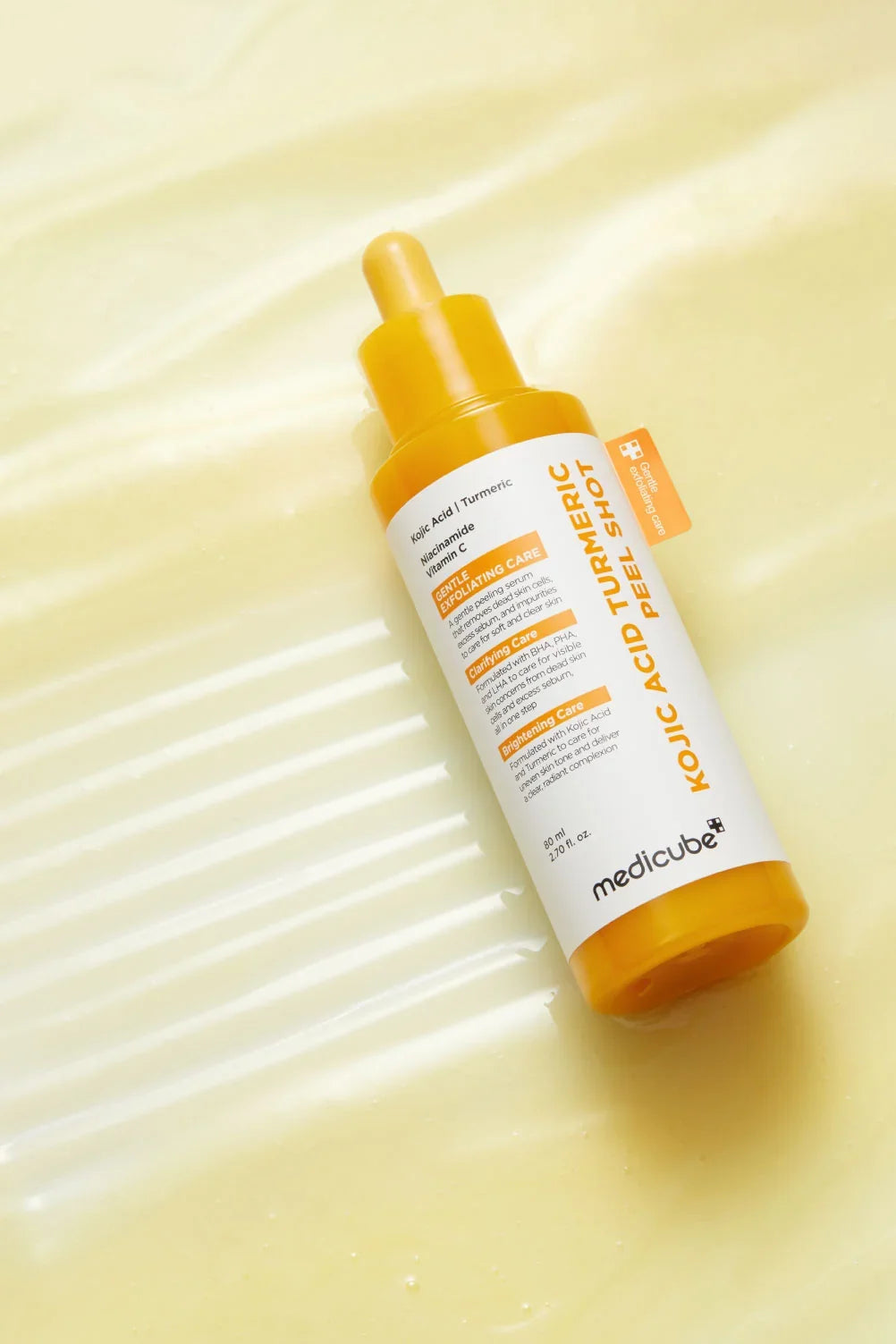 Exfoliante Kojic Acid Turmeric Peel Shot 80ml Medicube