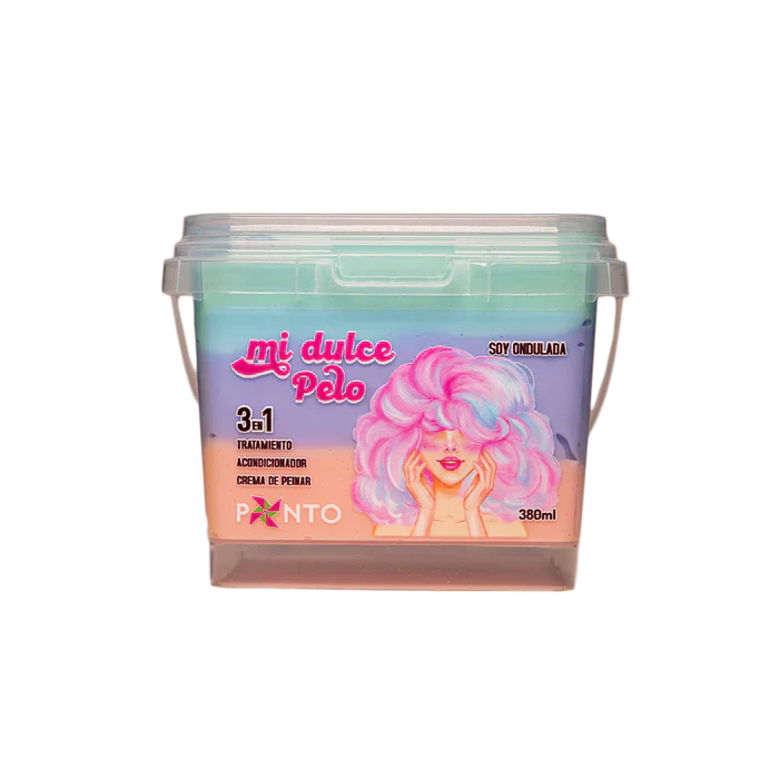 Tratamiento / Crema de Peinar Ponto Mi Dulce Pelo Soy Ondulada 3EN1