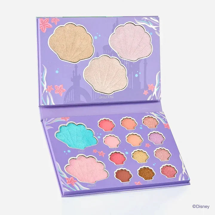 Paleta De Sombras Ariel La Sirenita Ruby Rose