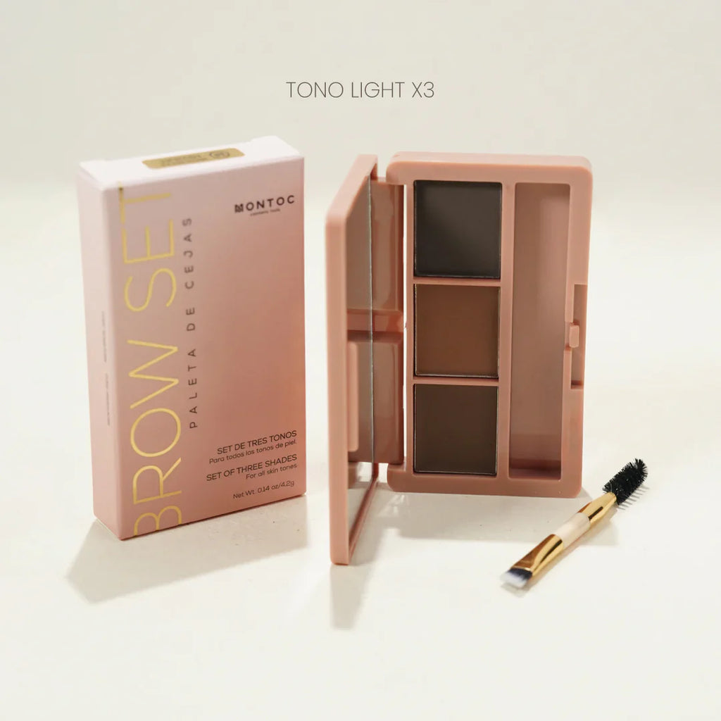 Trio De Cejas Brow Set Montoc