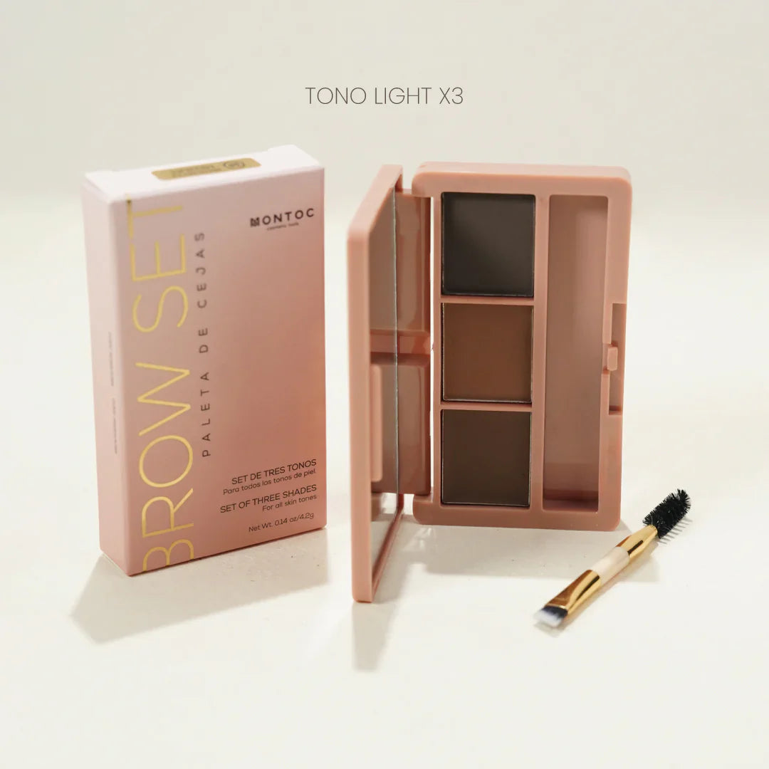 Trio De Cejas Brow Set Montoc