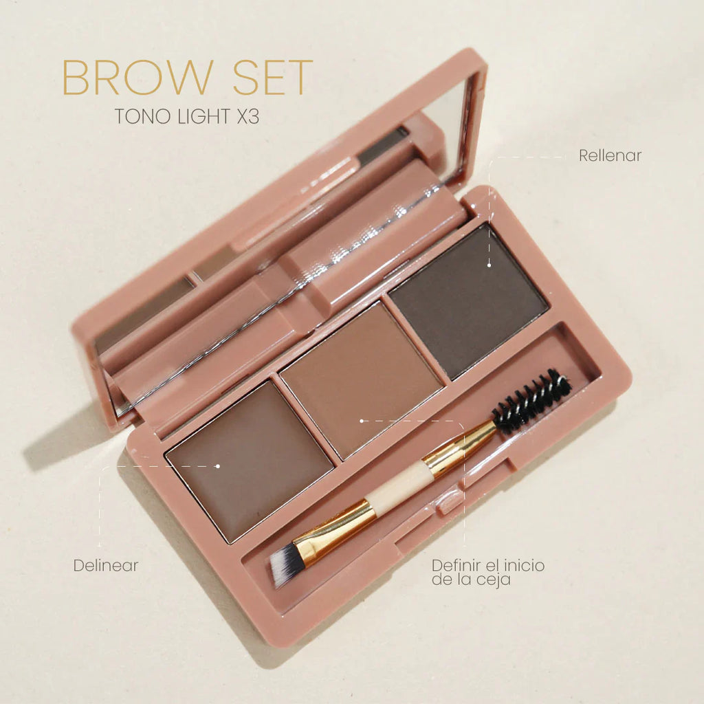 Trio De Cejas Brow Set Montoc