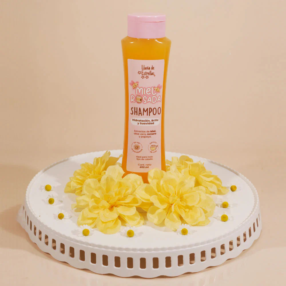 Shampoo Miel Rosada 400ml Lluvia De Estrellas
