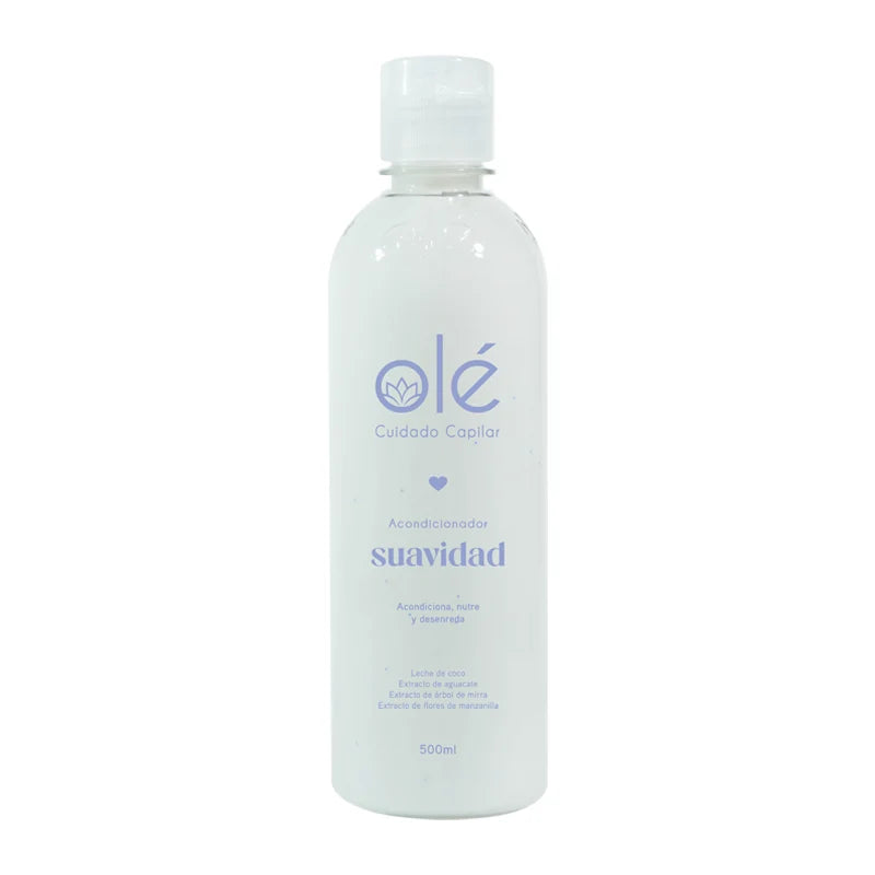 Acondicionador Hidratación y Suavidad Algodon y Coco 500ml Ole