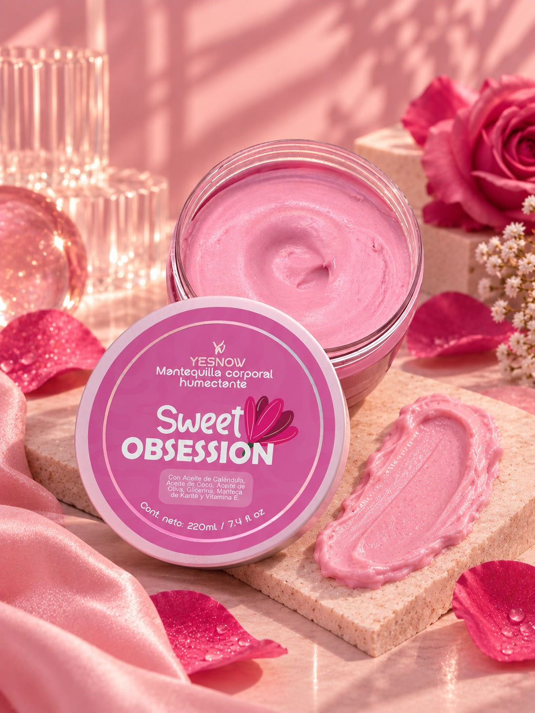 Mantequilla Corporal Yesnow Sweet Obsession 220ml