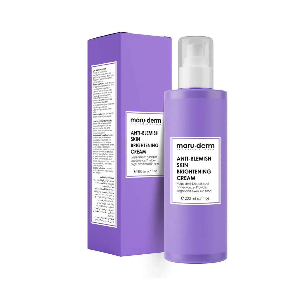Crema Iluminadora Anti-Imperfeciones Maru-Derm 200ML