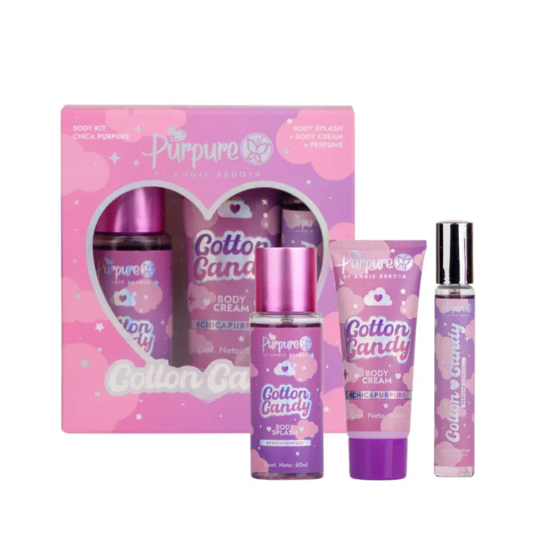 Kit Corporal Cotton Candy Purpure X3 Productos
